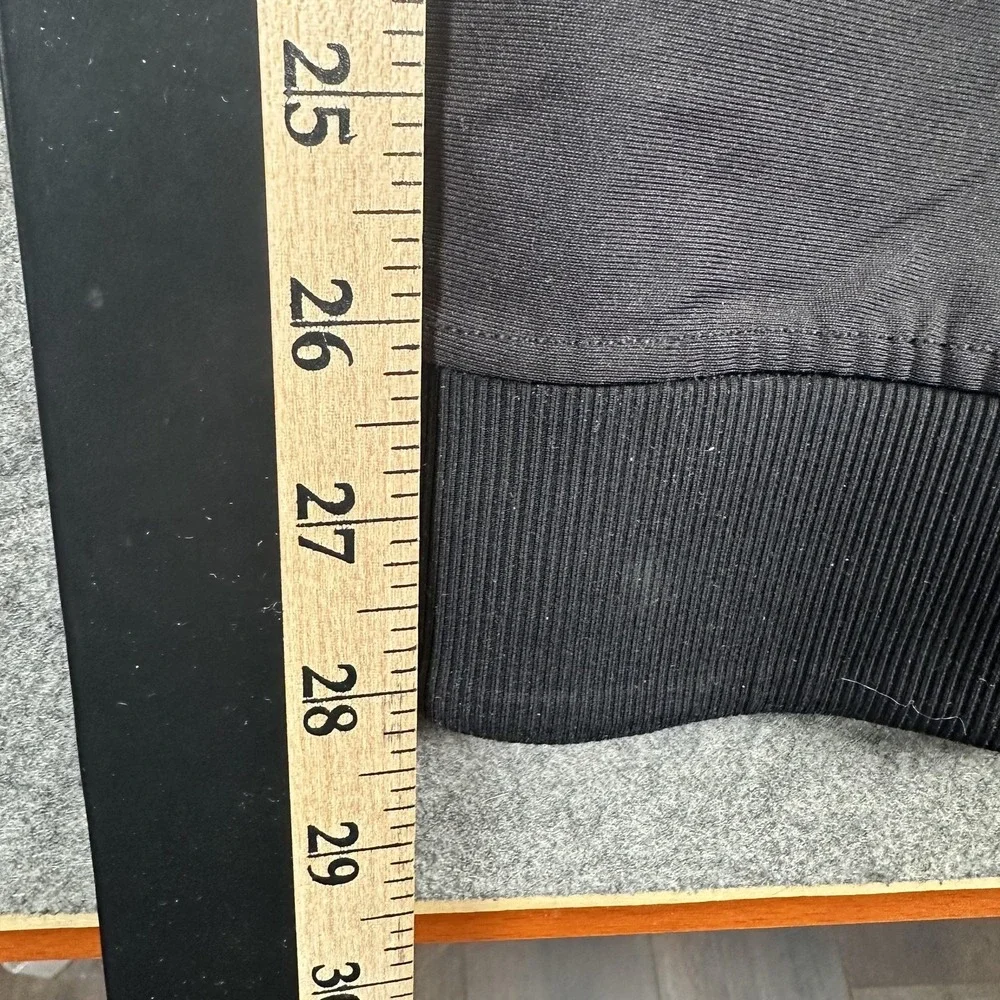 Lululemon Pants Mens 2XL Black Woven ABC Jogger Zip Pocket Ribbed Cuffs Athletic - Picture 7 of 13